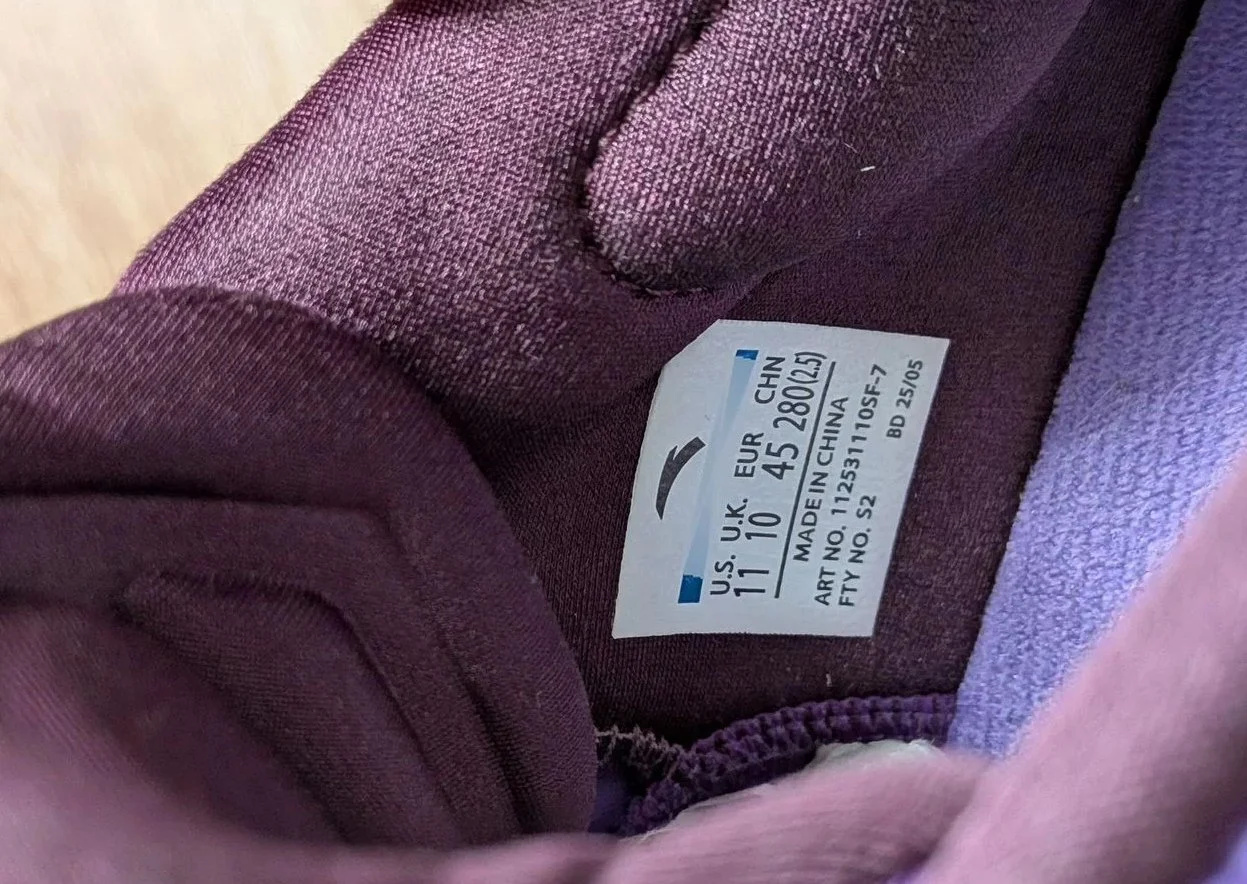 Anta Kai 1 us11 45 Баскетбольные кроссовки мужские - миниатюра 5