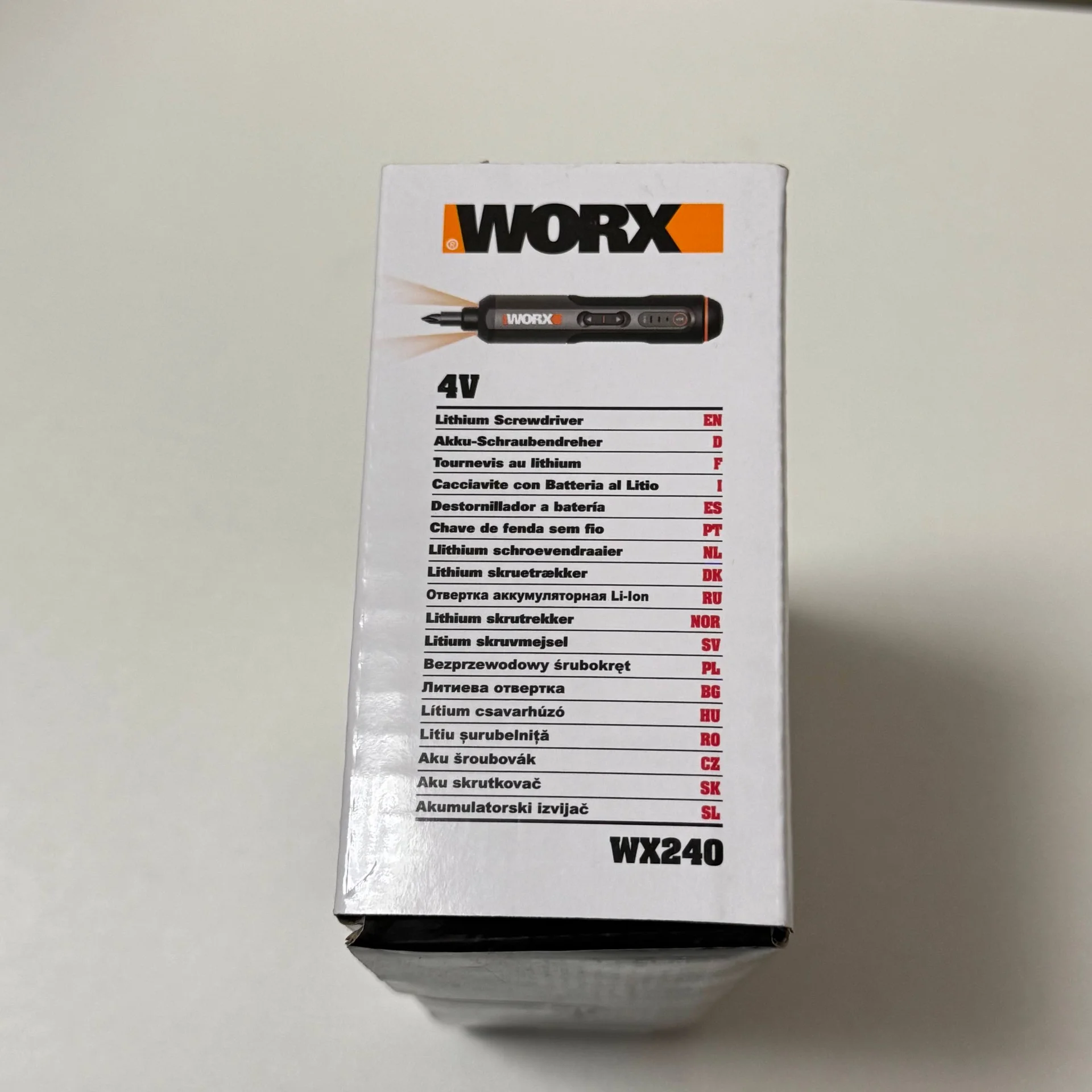 Отвертка аккумуляторная Worx WX240, 4В, 5Нм - миниатюра 5