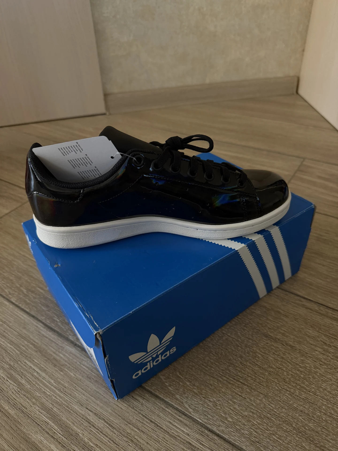 кеды adidas stan smith j - миниатюра 3