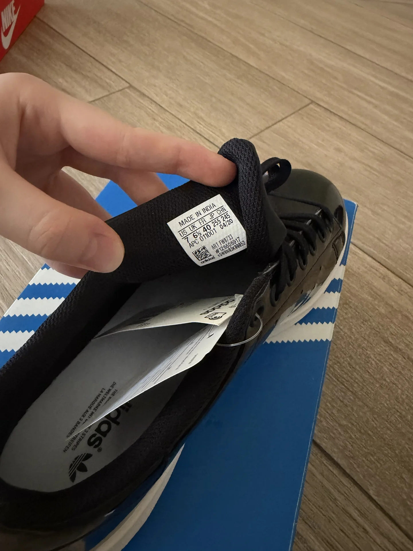 кеды adidas stan smith j - миниатюра 4