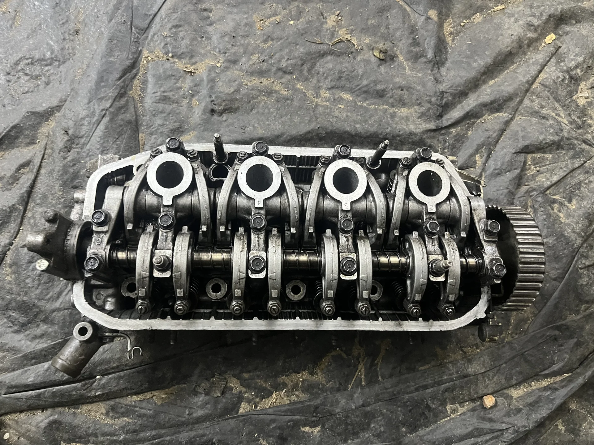 Головка блока цилиндров honda d15b - миниатюра 2