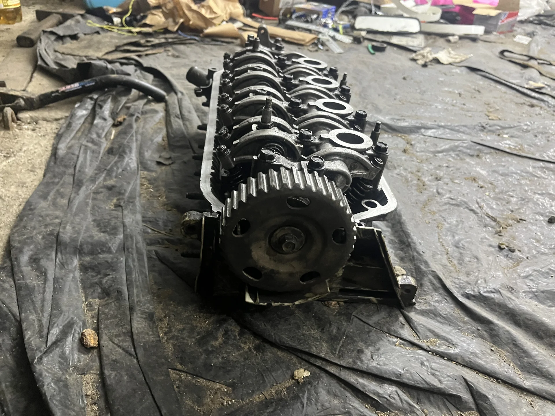 Головка блока цилиндров honda d15b - миниатюра 3