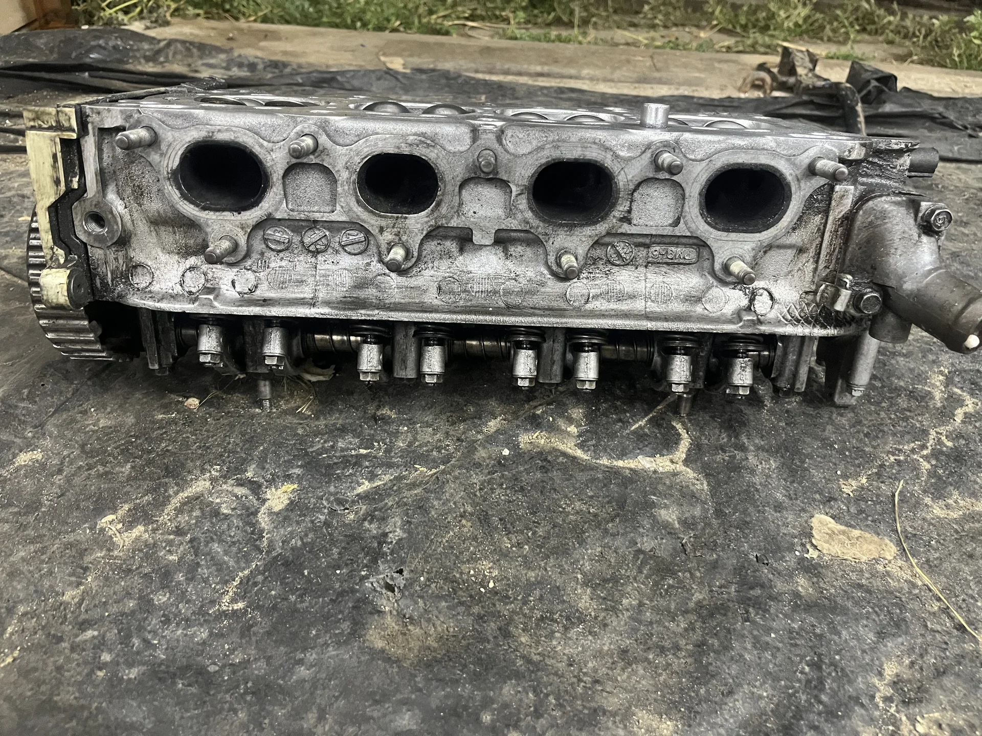 Головка блока цилиндров honda d15b - миниатюра 4