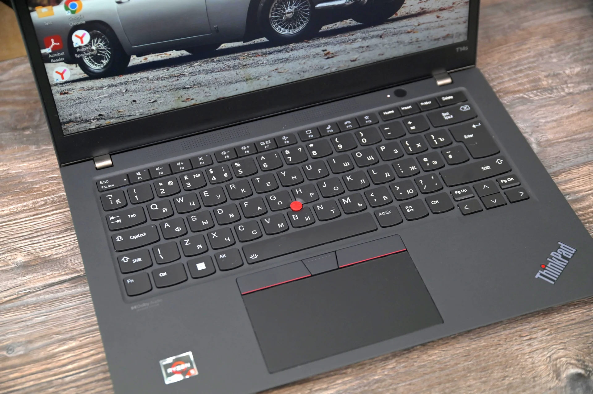 Lenovo ThinkPad T14s gen 2 R5/16 gb/512 ssd/идеал - миниатюра 2