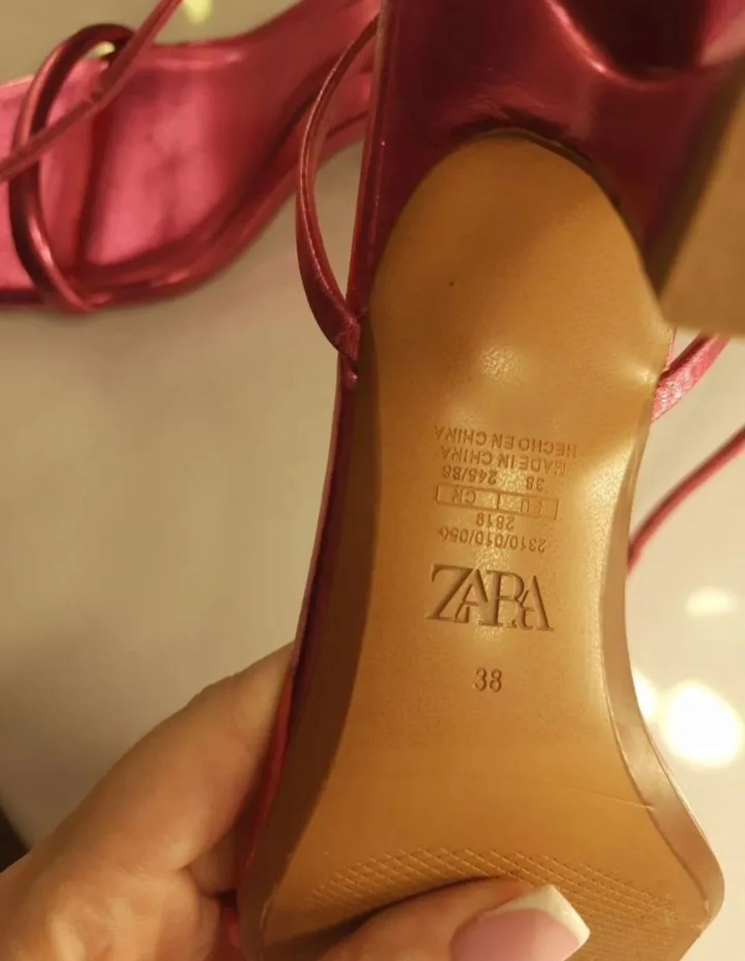 Босоножки zara - миниатюра 3