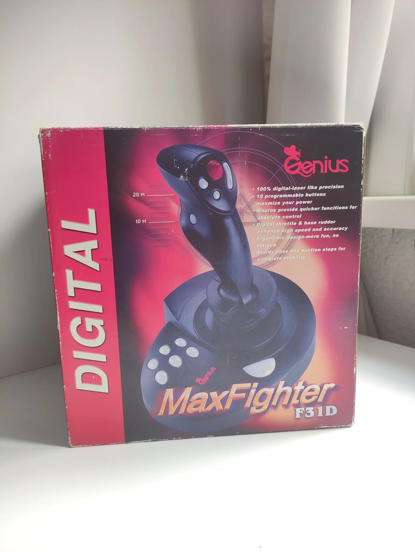 джойстик genius геймпад max fighter - миниатюра 2