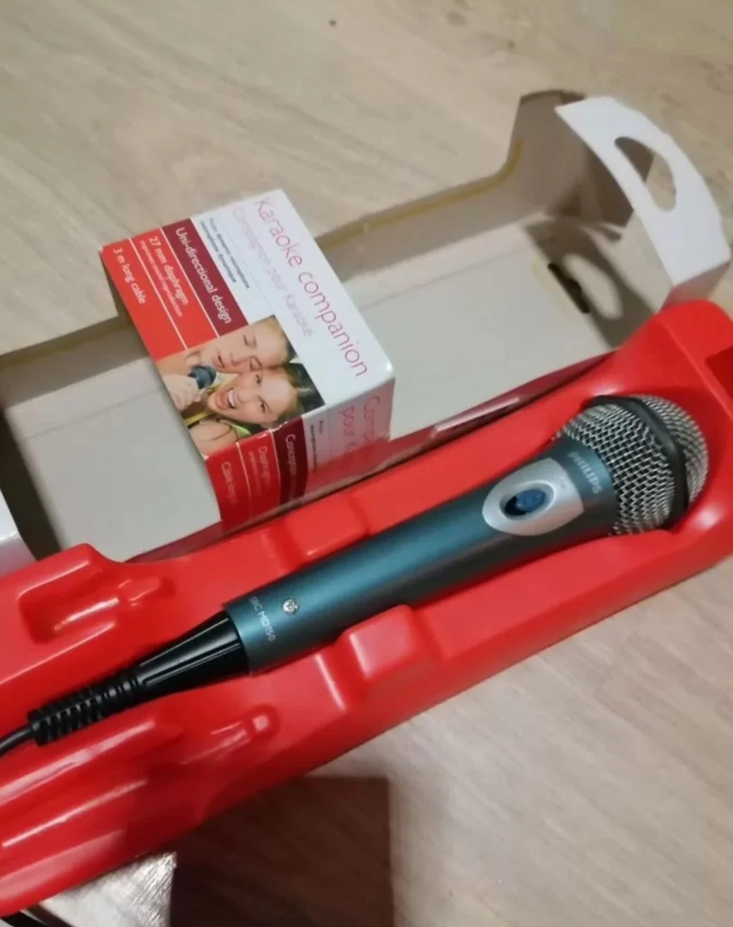 Микрофон philips Karaoke companion - миниатюра 2