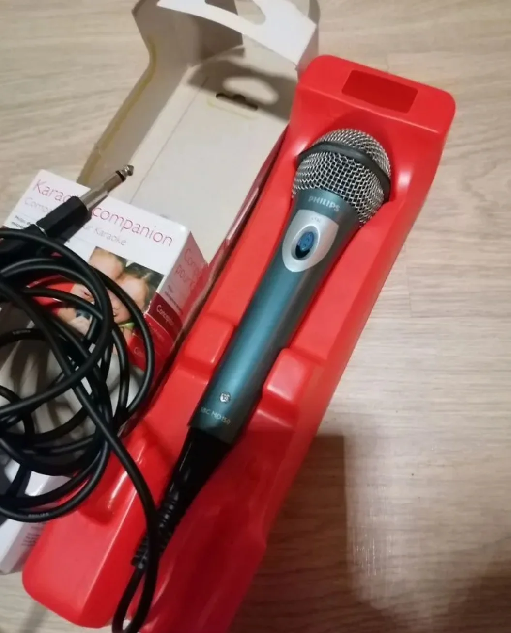 Микрофон philips Karaoke companion - миниатюра 3