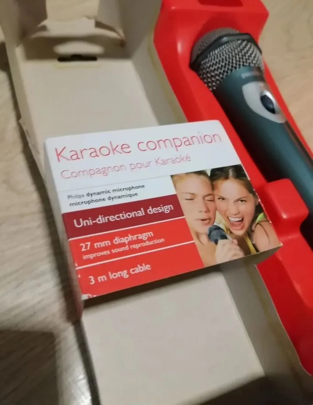 Микрофон philips Karaoke companion - миниатюра 5