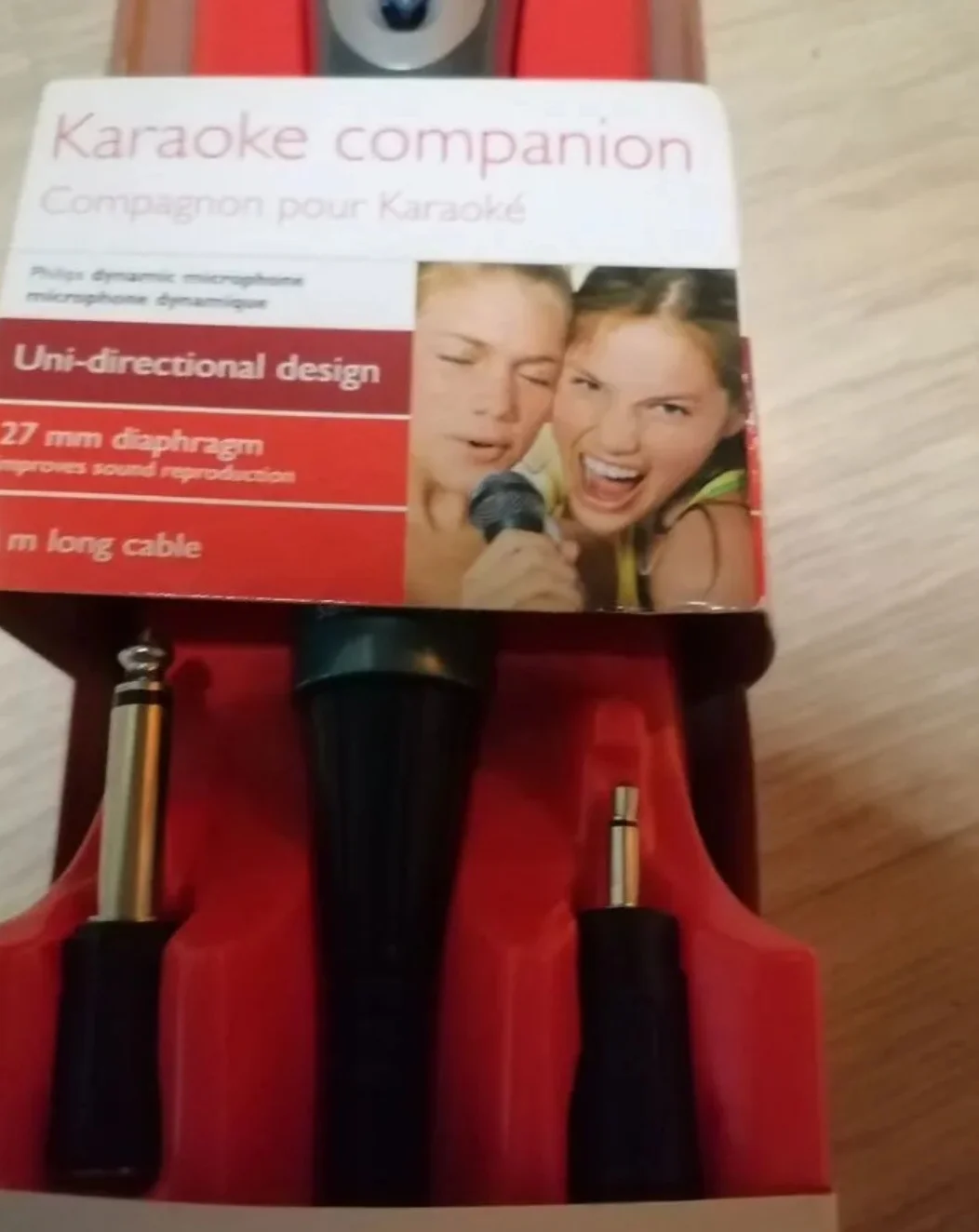Микрофон philips Karaoke companion - миниатюра 6