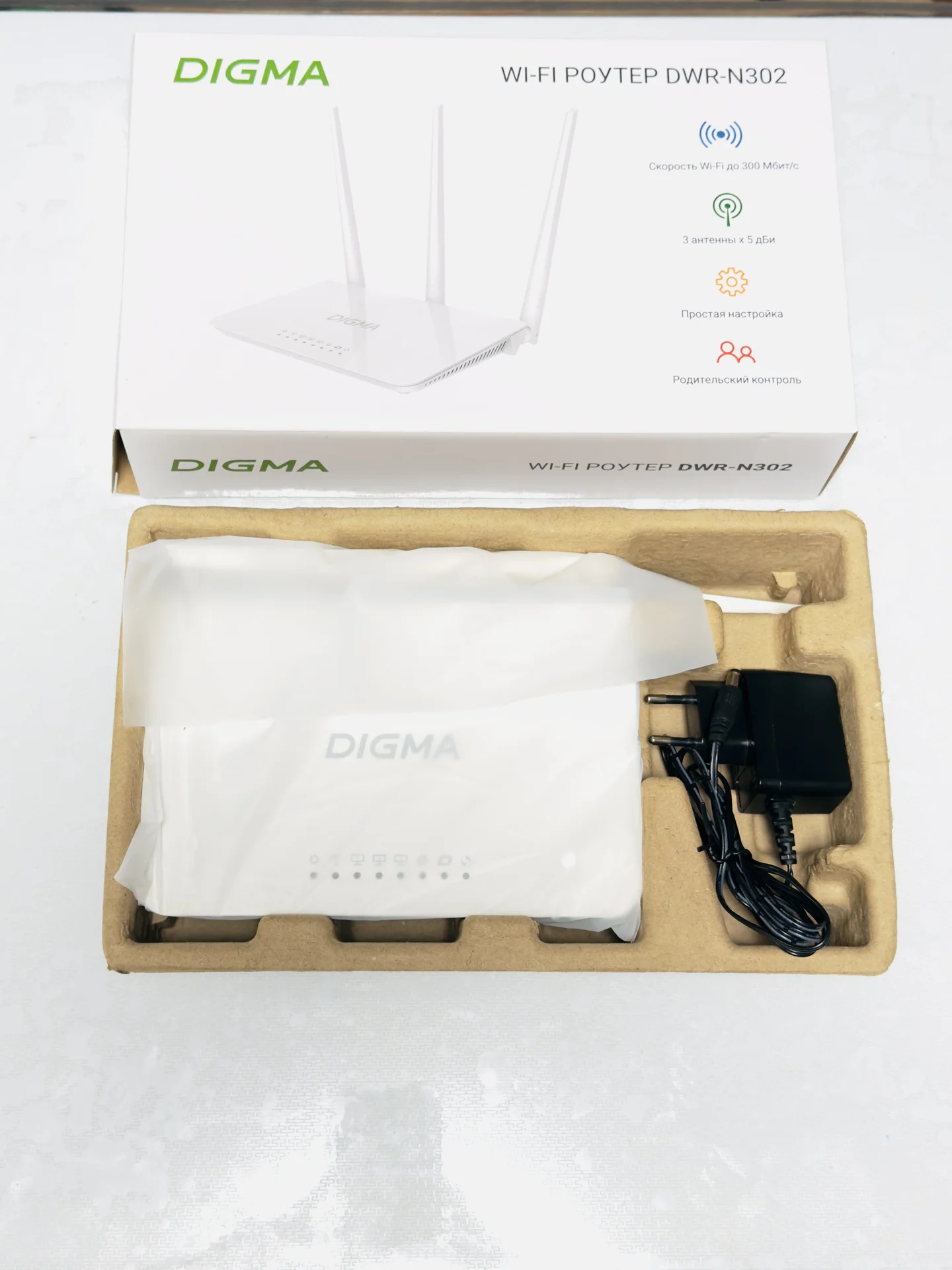 Wifi Роутер Digma - миниатюра 2