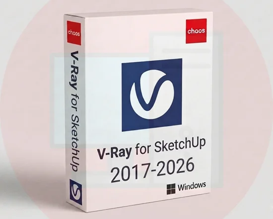Chaos V-Ray для SketchUp 2017-2026 БЕССРОЧНО для Windows