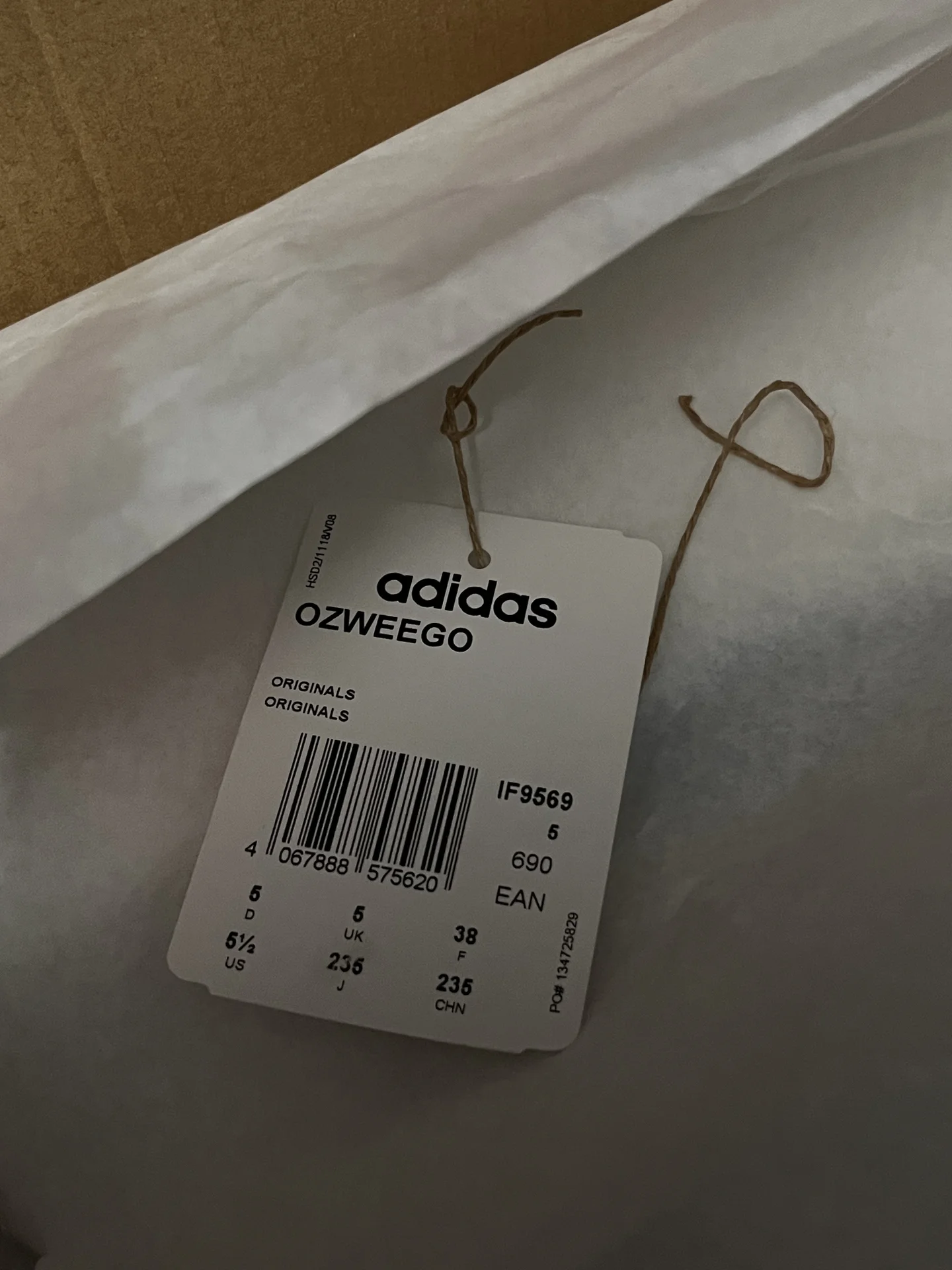 Кроссовки женские adidas originals ozweego - 37 ru - миниатюра 4