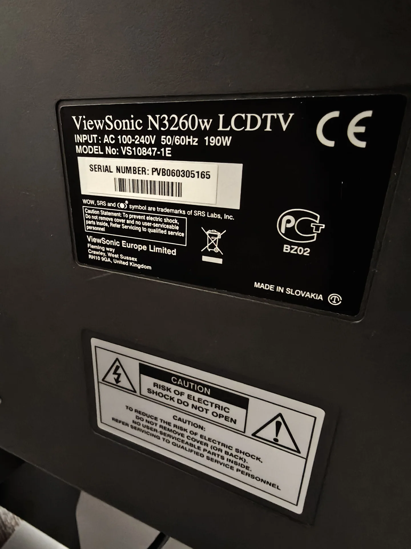 Телевизор ViewSonic N3260w - миниатюра 4