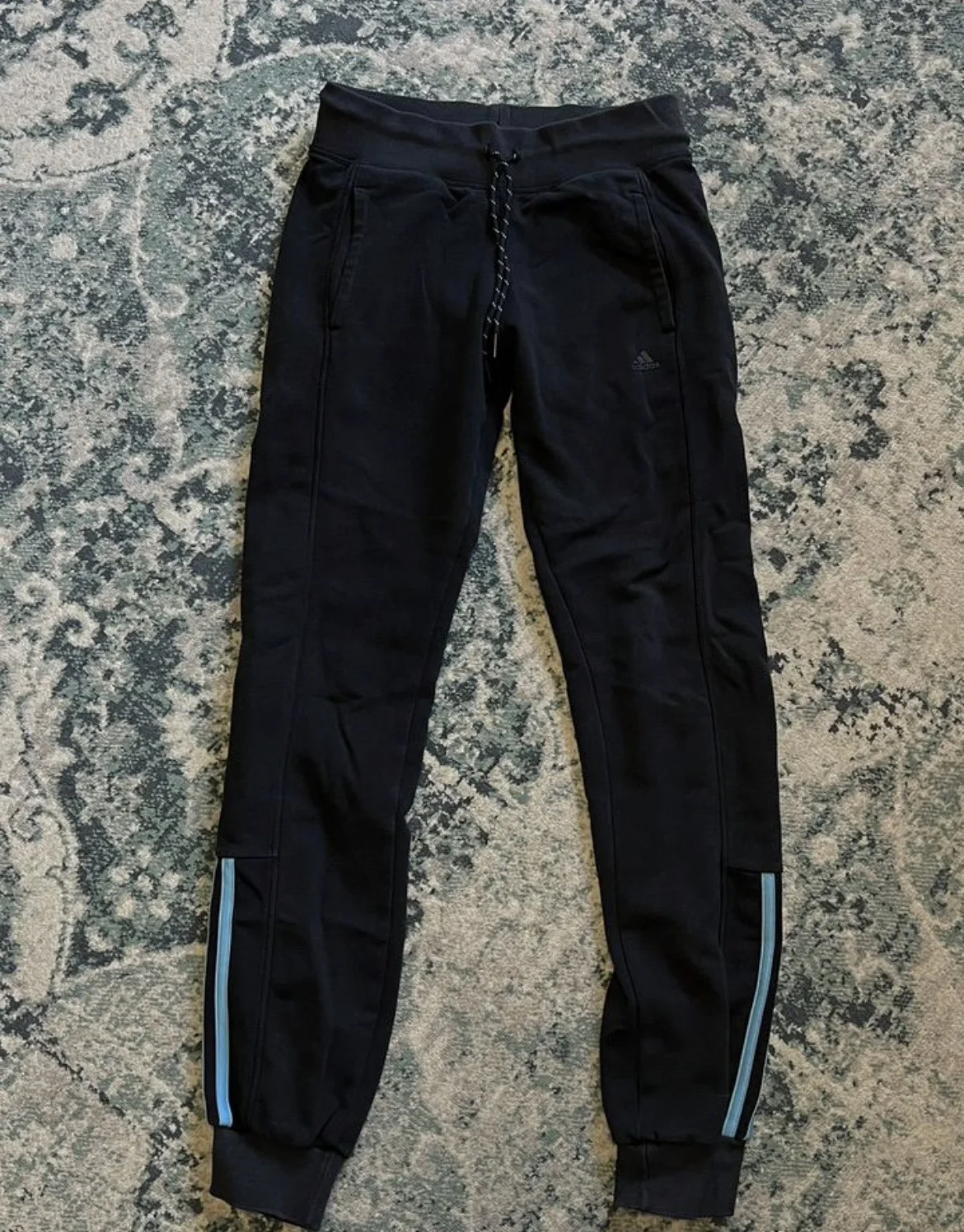 Спортивный костюм Adidas черный женский 42 44 - миниатюра 2
