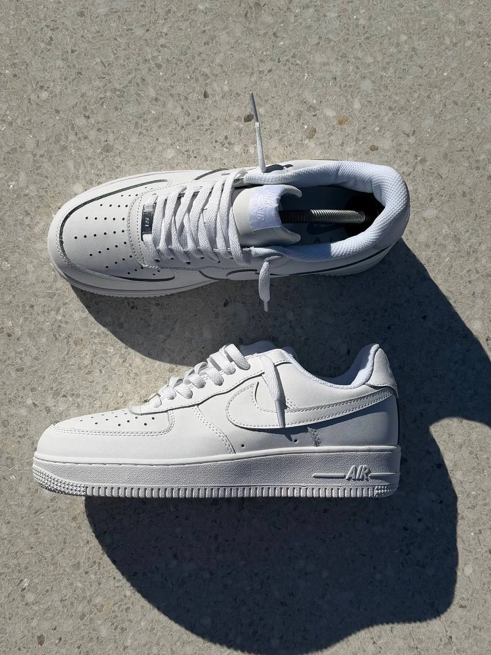 Кроссовки NIKE AIR FORCE “WHITE” - изображение 1