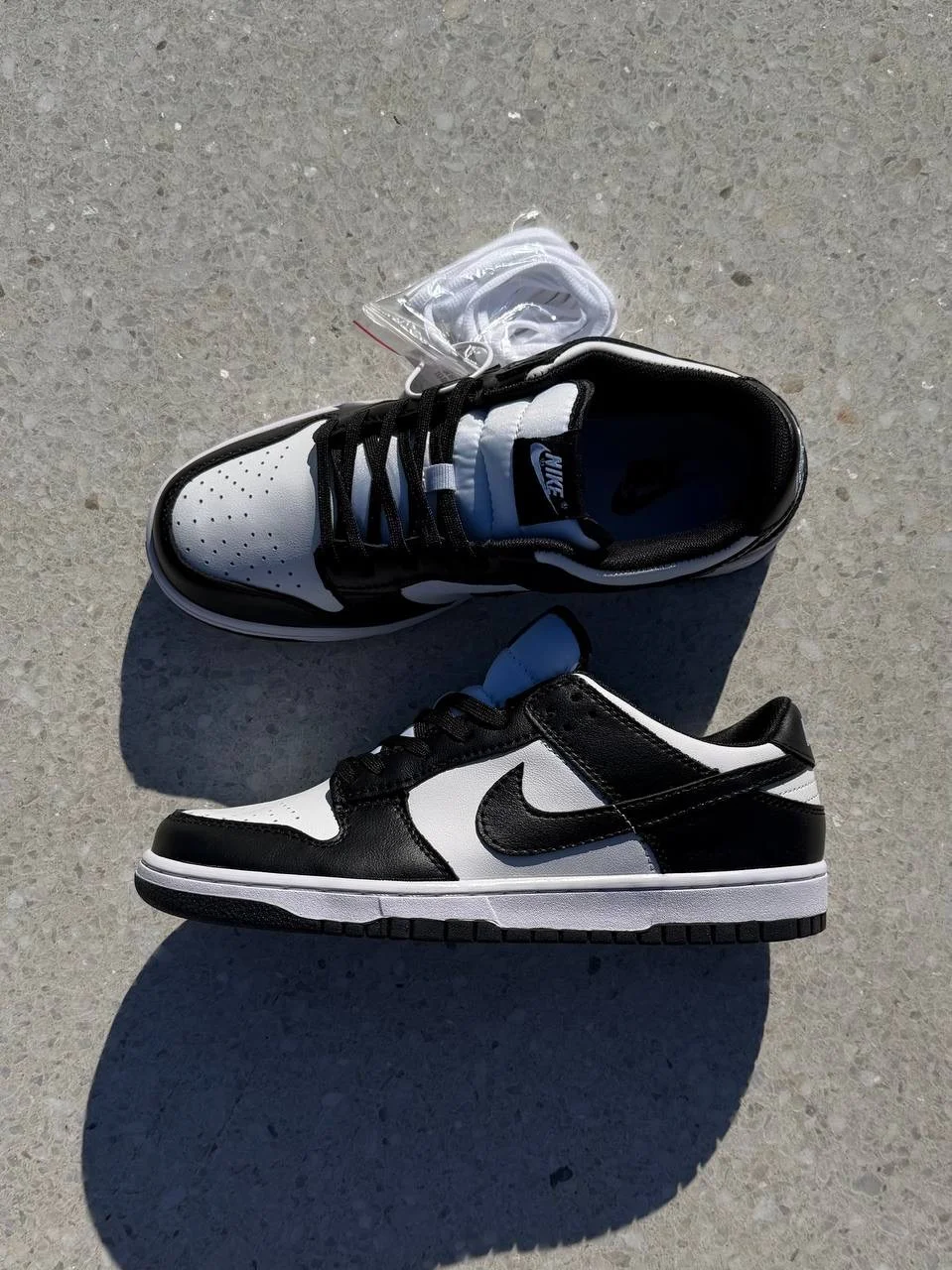 Кроссовки NIKE DUNK LOW “BLACK/WHITE” - изображение 1