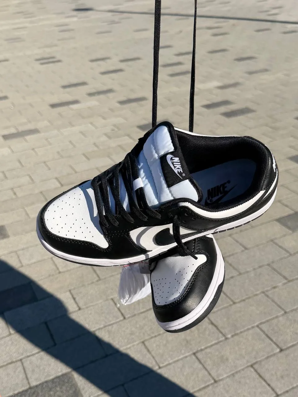 Кроссовки NIKE DUNK LOW “BLACK/WHITE” - миниатюра 2