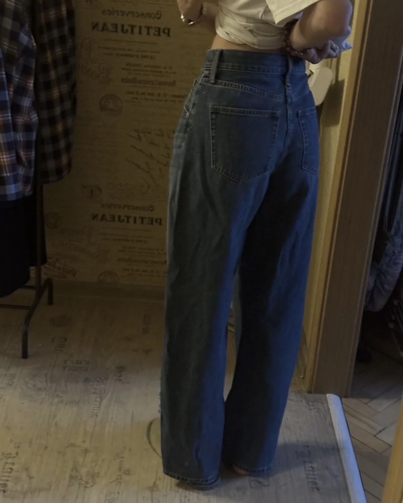 джинсы бэгги uniqlo новые - миниатюра 3