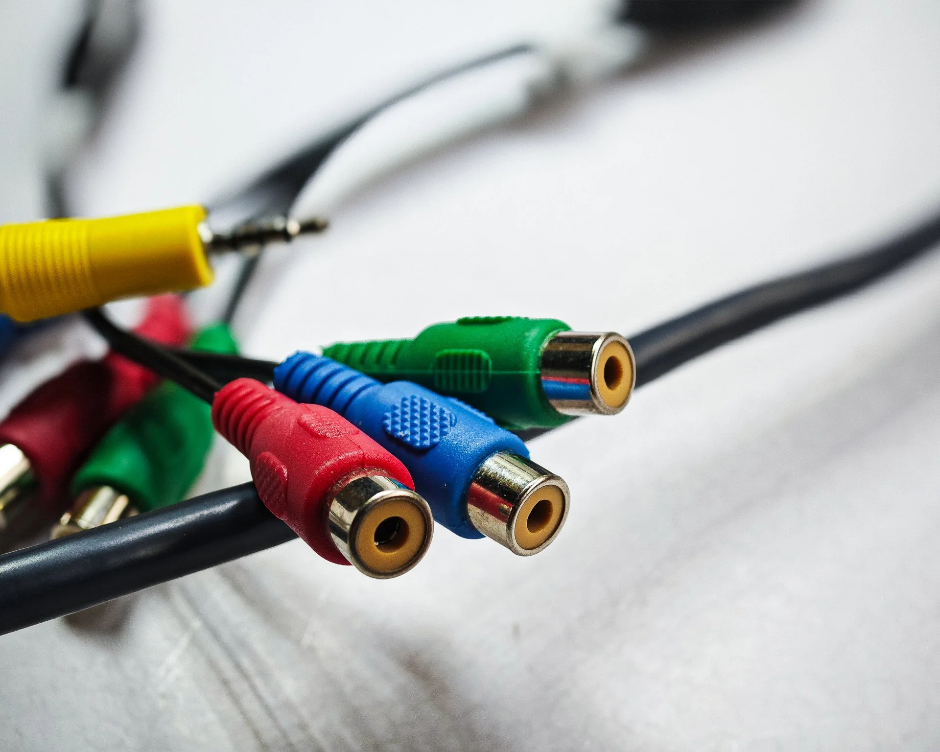AV переходник Jack 3.5 на 3RCA кабель-адаптер - миниатюра 6