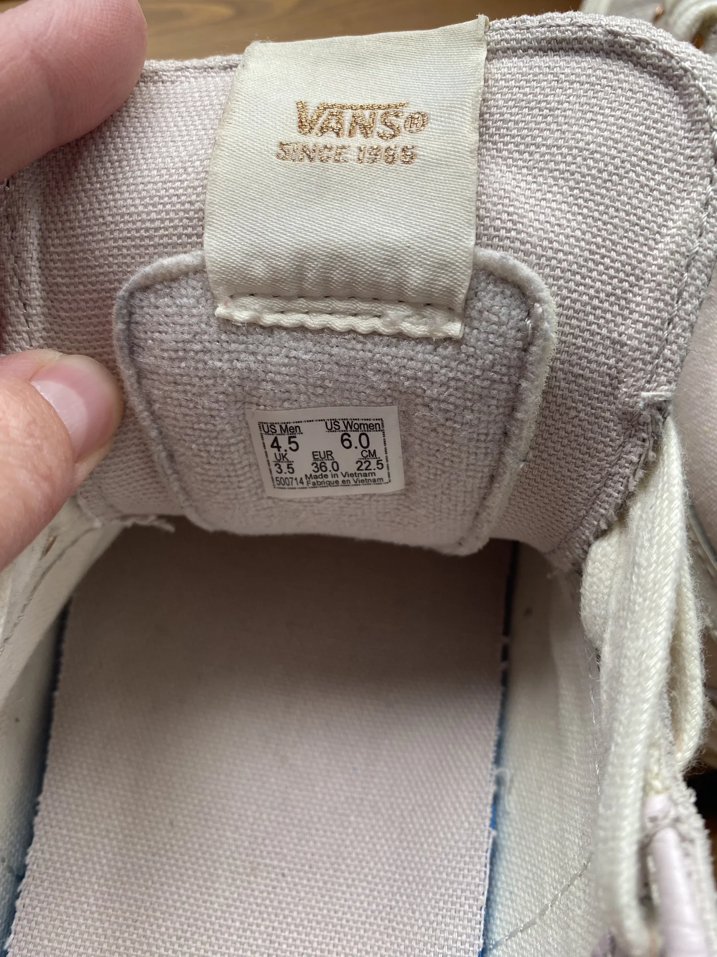 Кеды Vans 36 размер - миниатюра 4