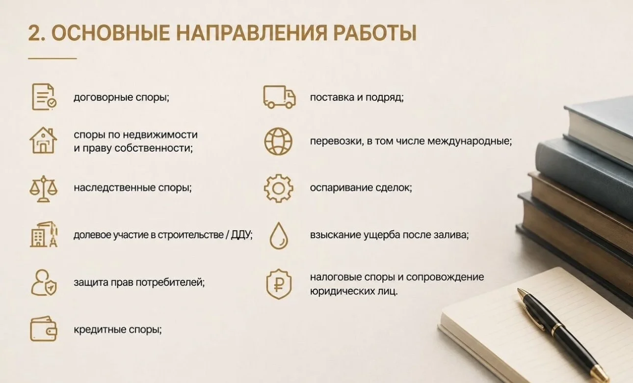Юрист по гражданским, арбитражным и налоговым спор - миниатюра 4