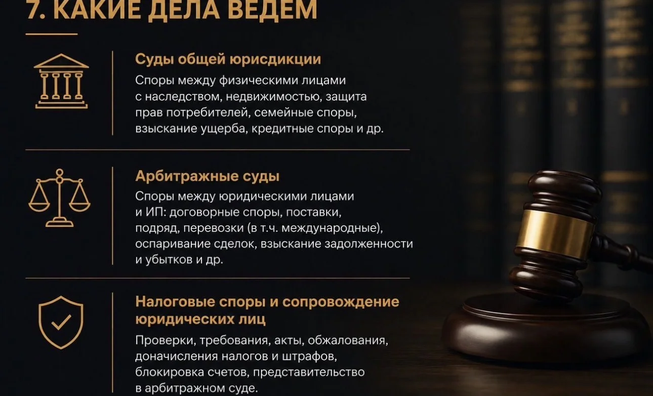 Юрист по гражданским, арбитражным и налоговым спор - миниатюра 9