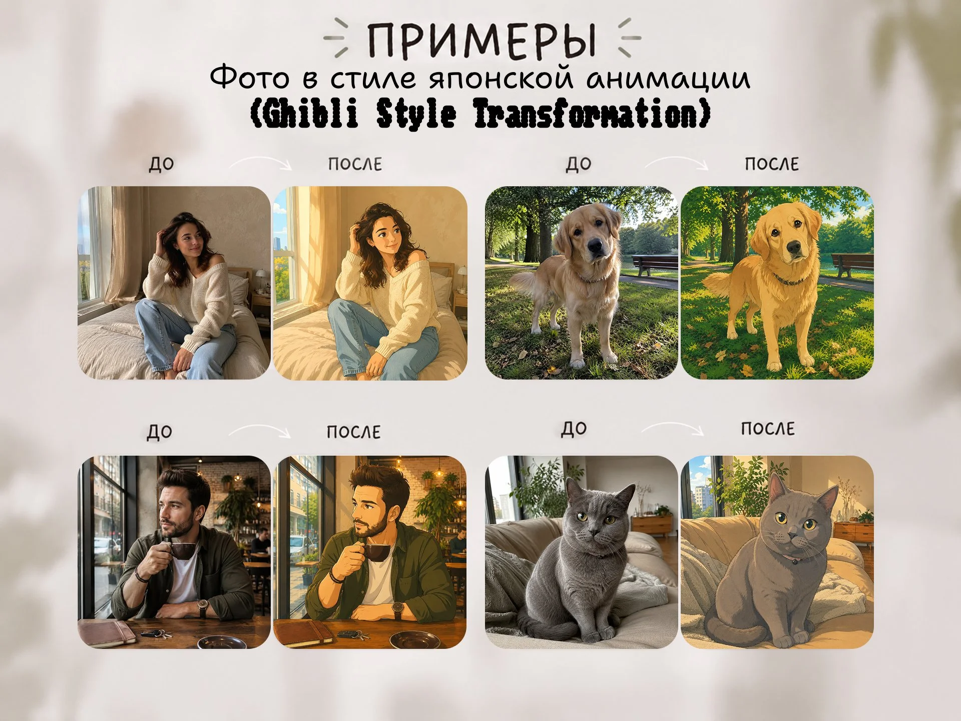 ✨ Стилизация фотографий с помощью нейросети ✨ - миниатюра 9