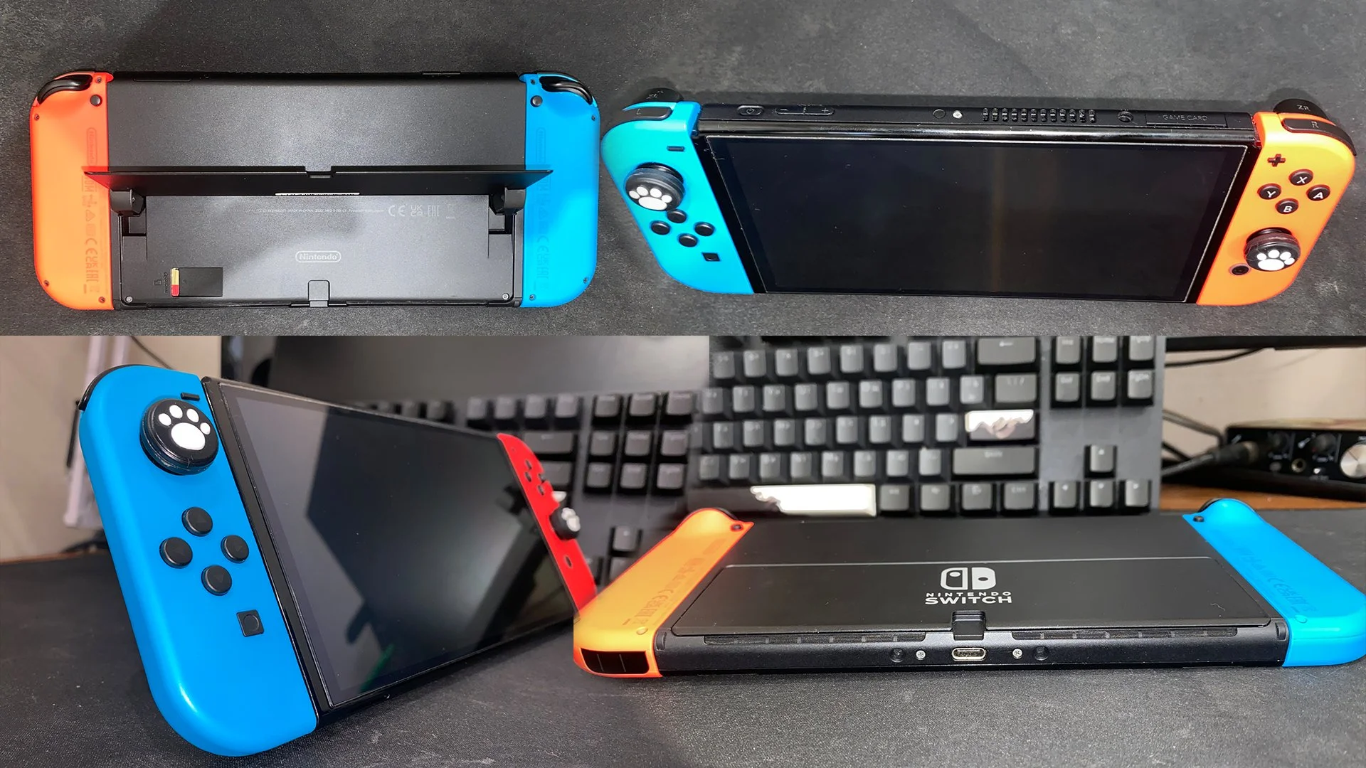 Прошитая Nintendo Switch Oled 64 гб + 1тб Карта памяти - миниатюра 5
