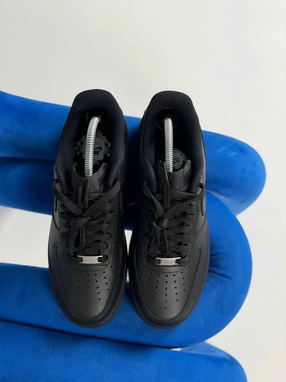 Nike Air Force 1 Low ‘07 «Triple Black» оригинал - миниатюра 3