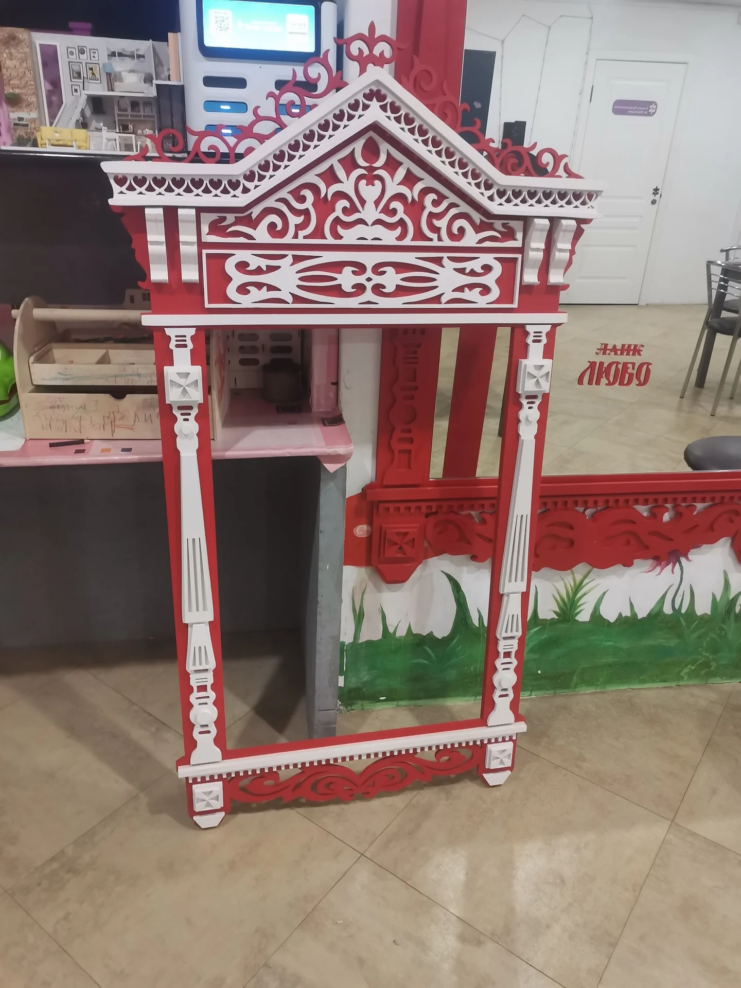 Резной наличник в русском стиле - миниатюра 9