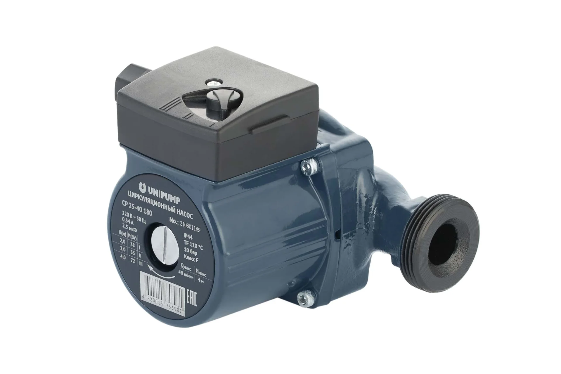 Насос циркуляционный UNIPUMP cp 32-40 180 - изображение 1