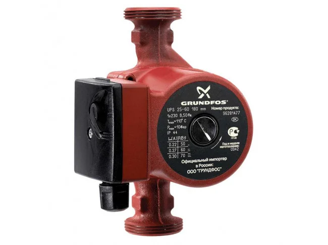 Насос циркуляционный Grundfos UPS 2560 180 мм - изображение 1