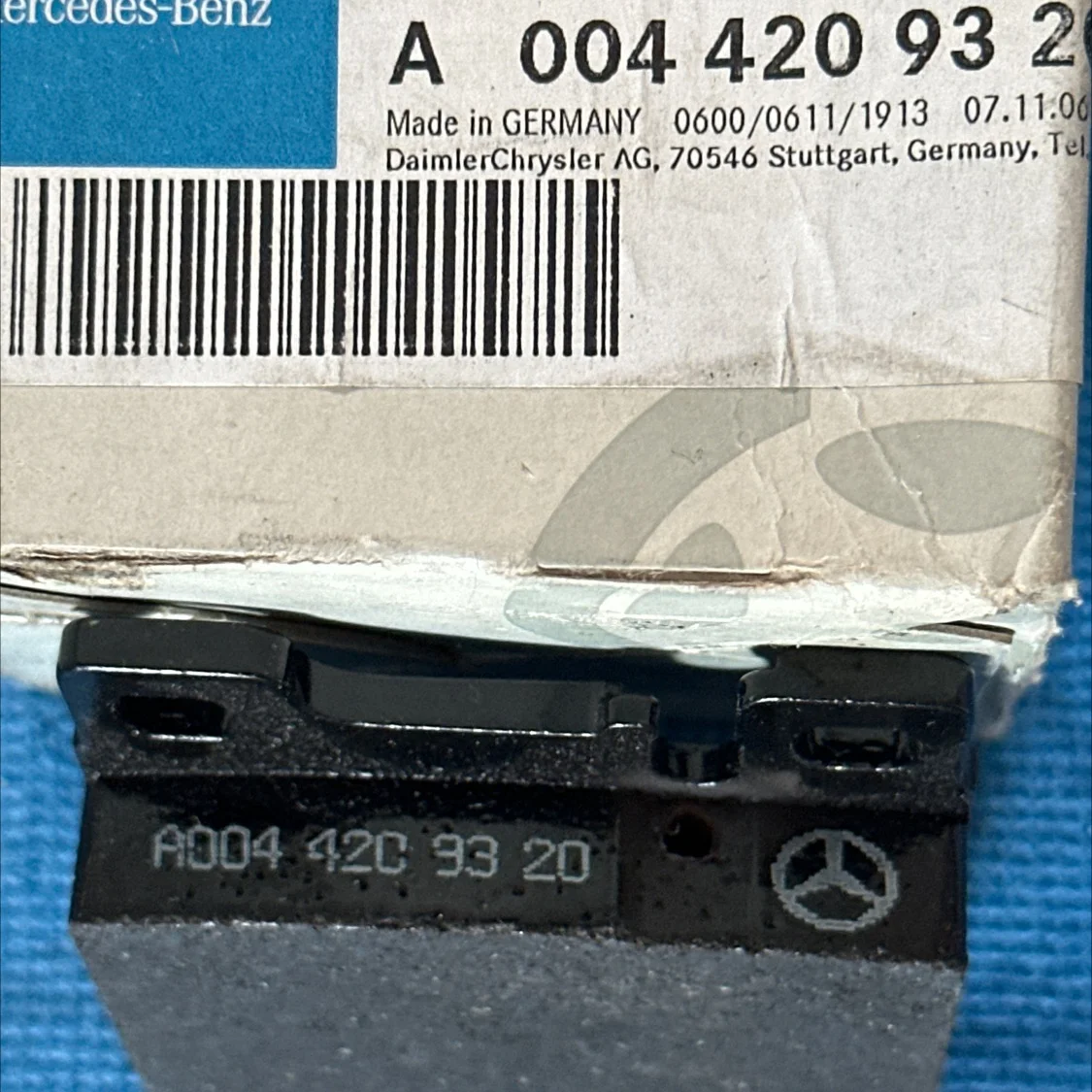 Задние колодки Mercedes C,E,CLK,SL,SLK - миниатюра 3