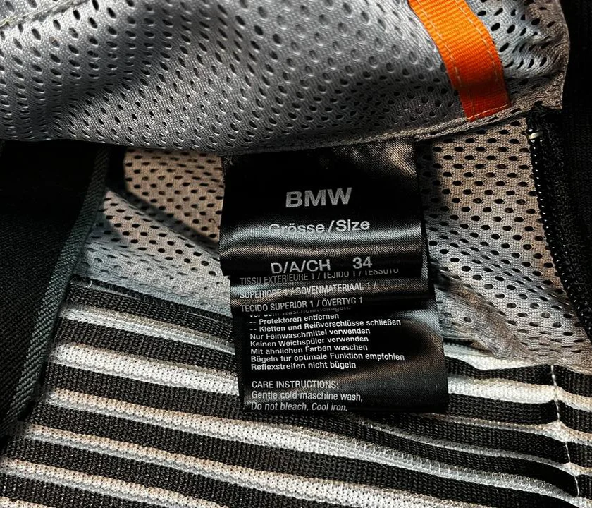 BMW Motorrad мотокуртка, размер EU 34, серая - миниатюра 4