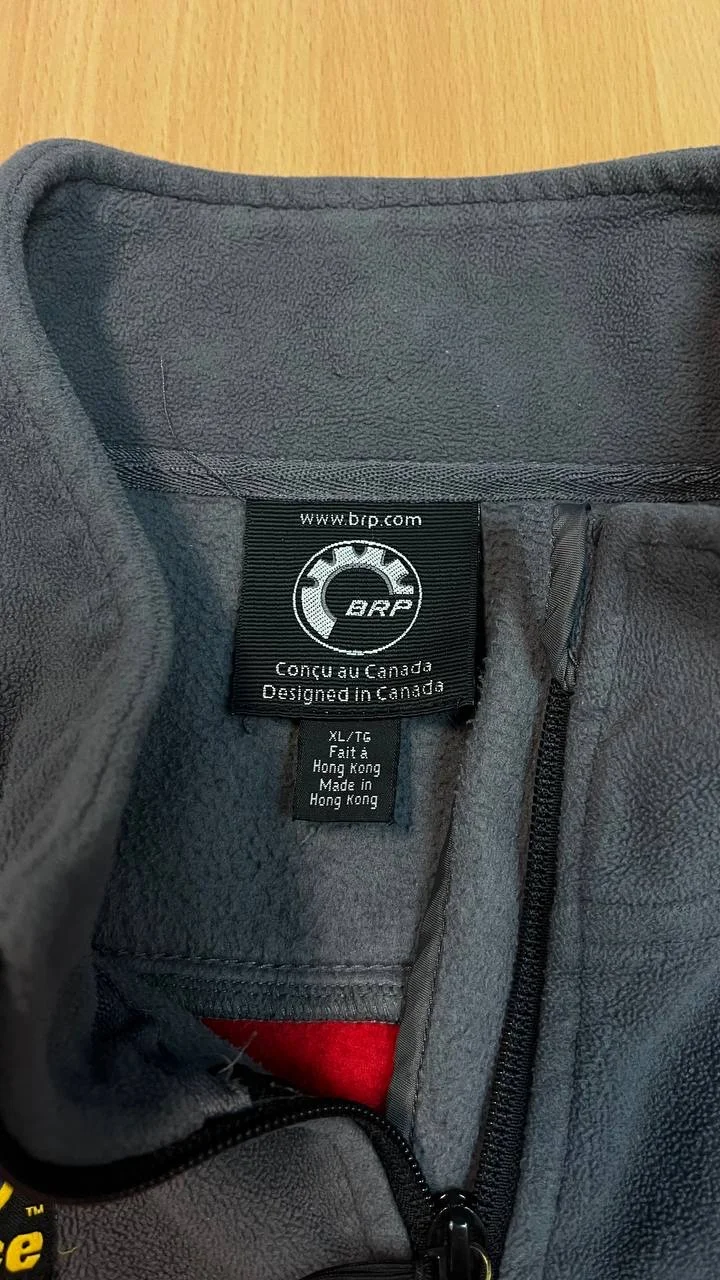 Продам подержанный оригинальный флисовый джемпер S - миниатюра 3