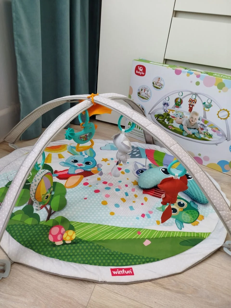 Развивающий коврик baby go - миниатюра 4