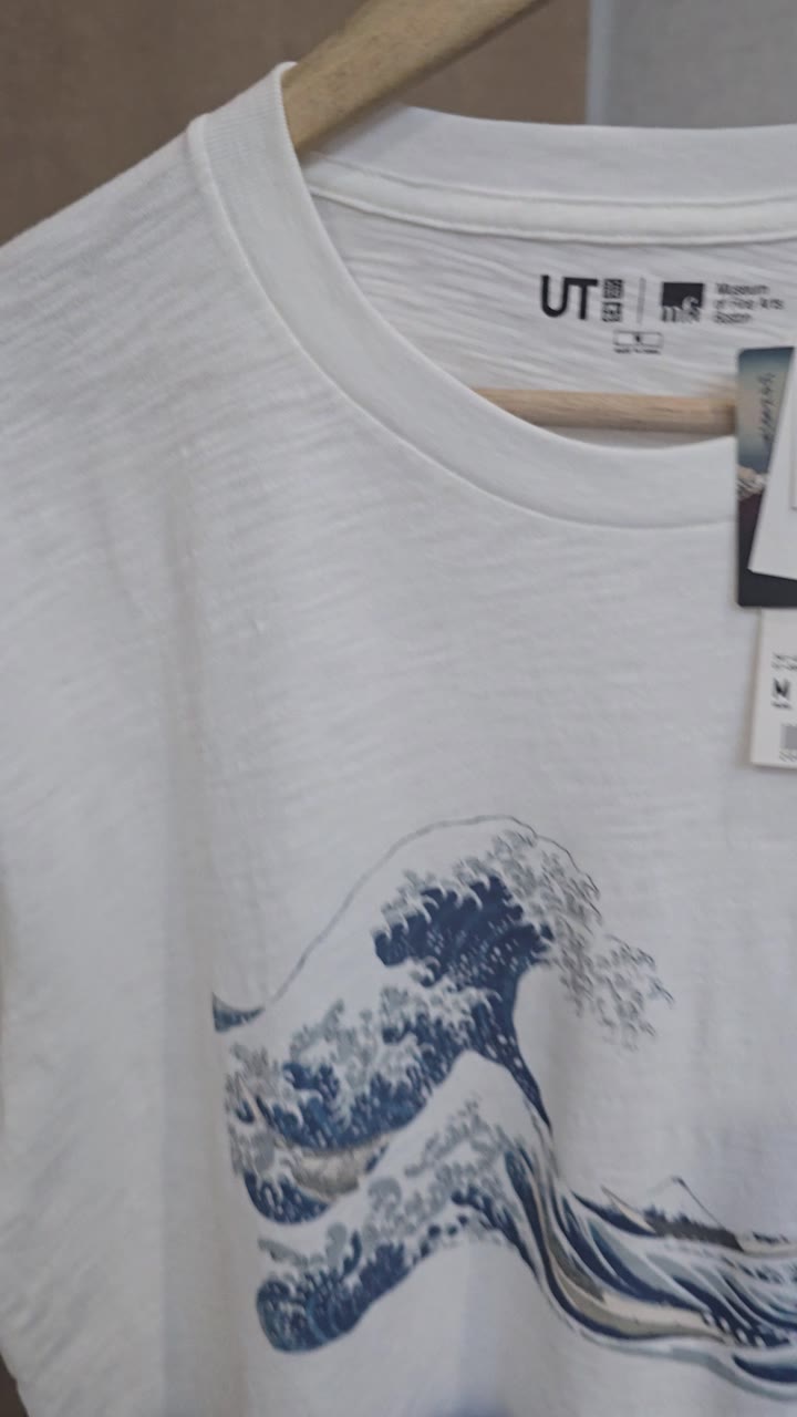 Футболка UNIQLO унисекс S - видео 15
