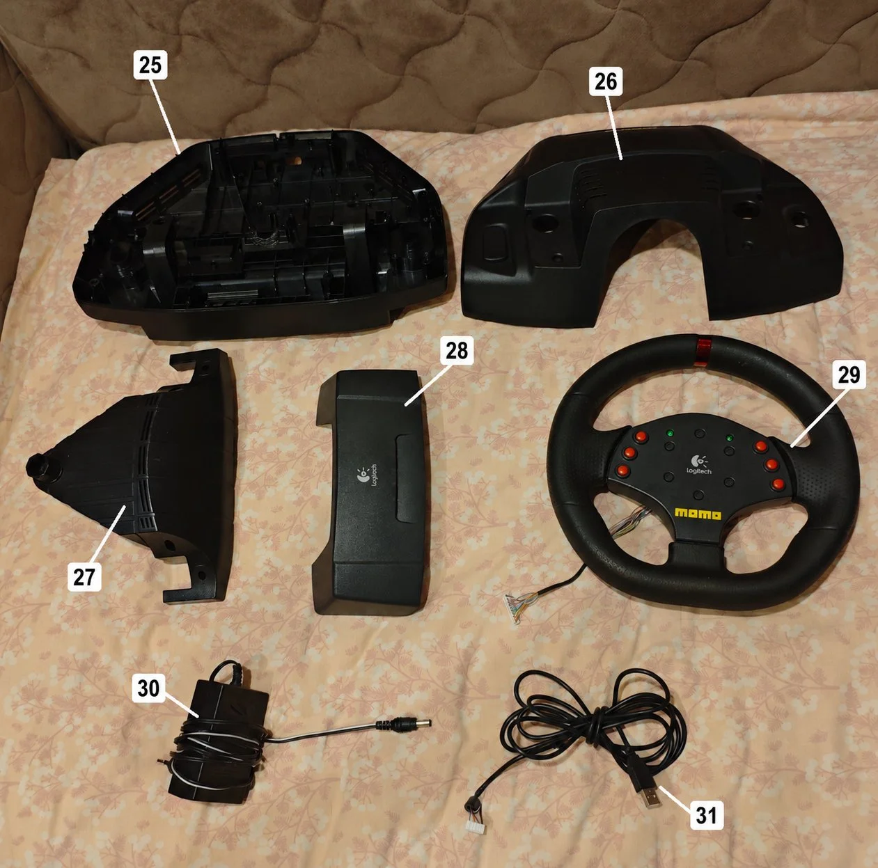 Запчасти для руля Logitech Momo Racing - миниатюра 2