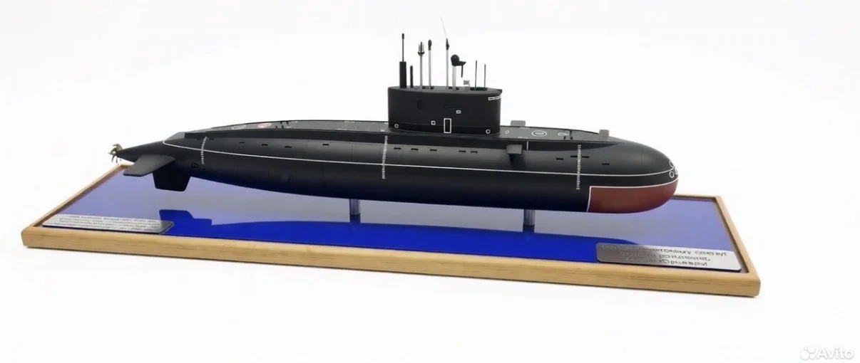 Модель подводной лодки 636 «Варшавянка» - миниатюра 2
