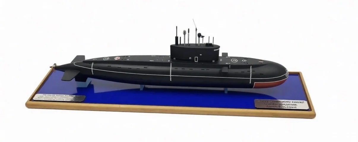 Модель подводной лодки 636 «Варшавянка» - миниатюра 3