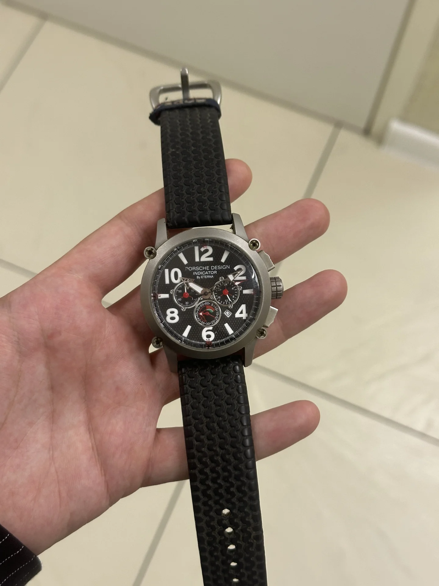 Porsche Design Indicator by Eterna Men Watch 46mm