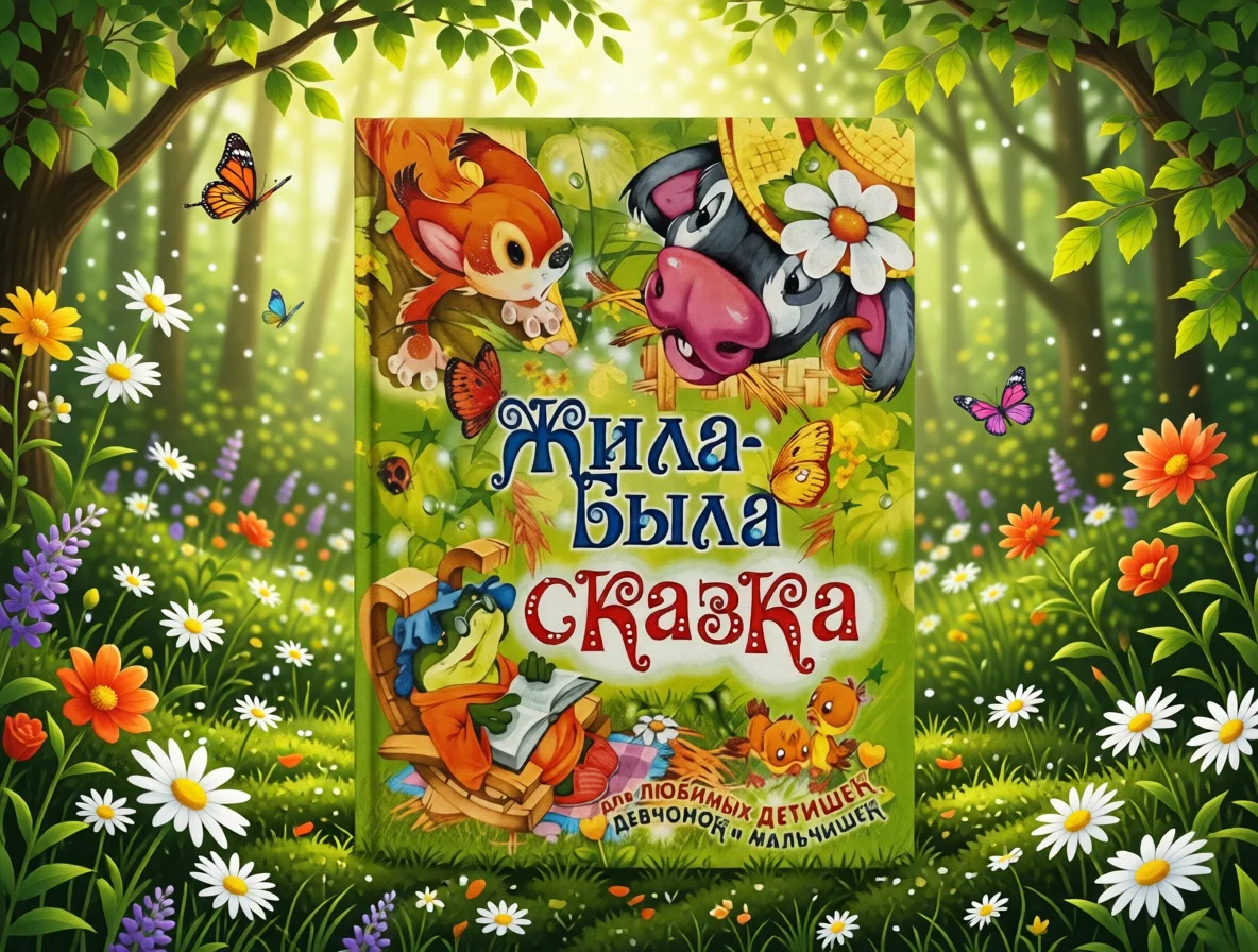 Жила была сказка. Детская книга, сказки. - изображение 1