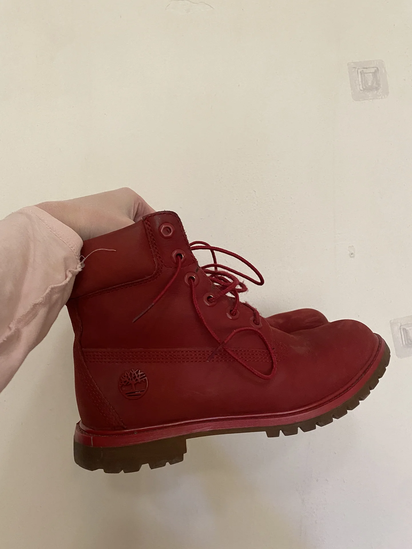 ботинки timberland 39 красные limited release - изображение 1