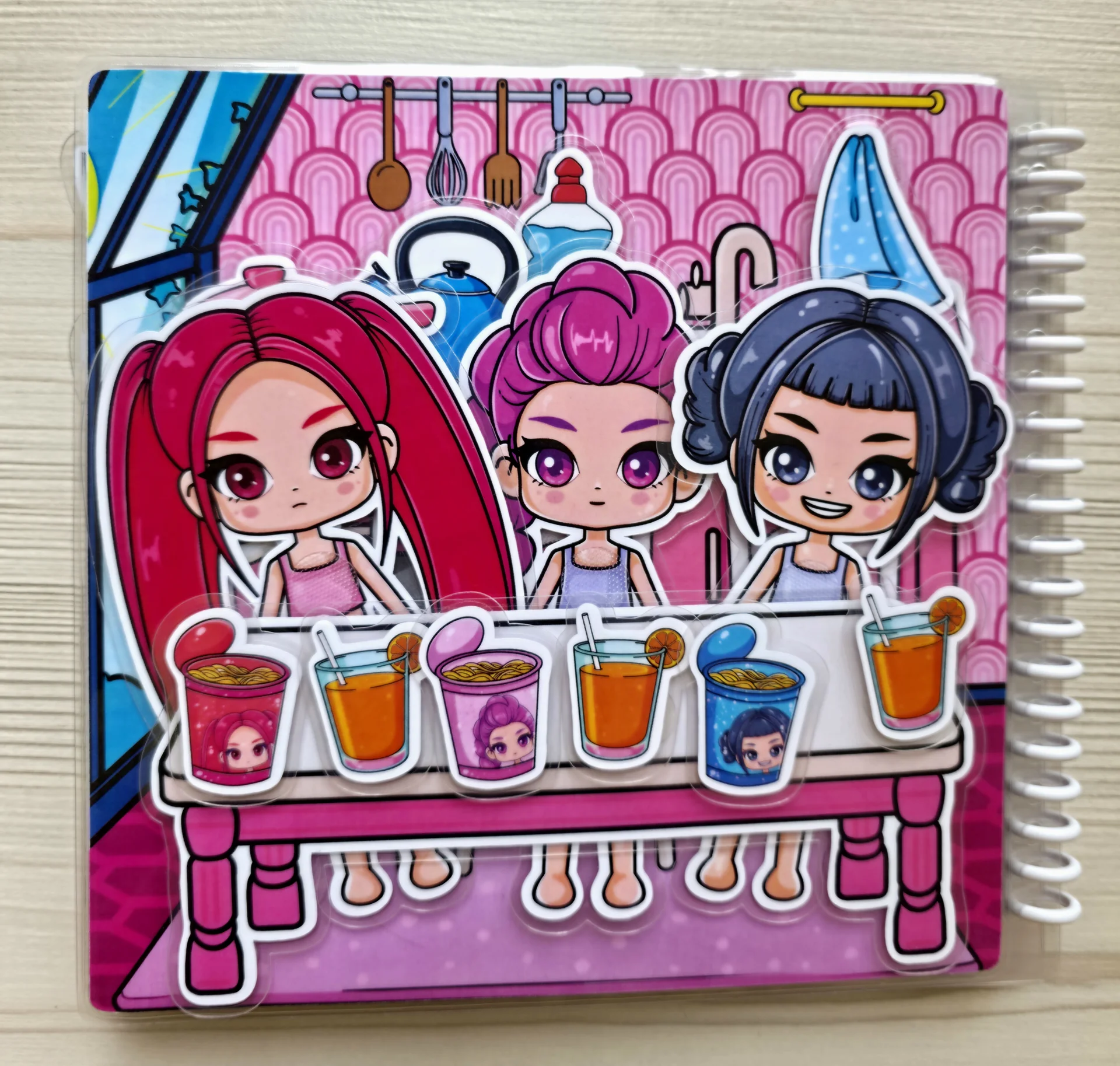 Охотницы на демонов K-pop Книга на липучках - миниатюра 6