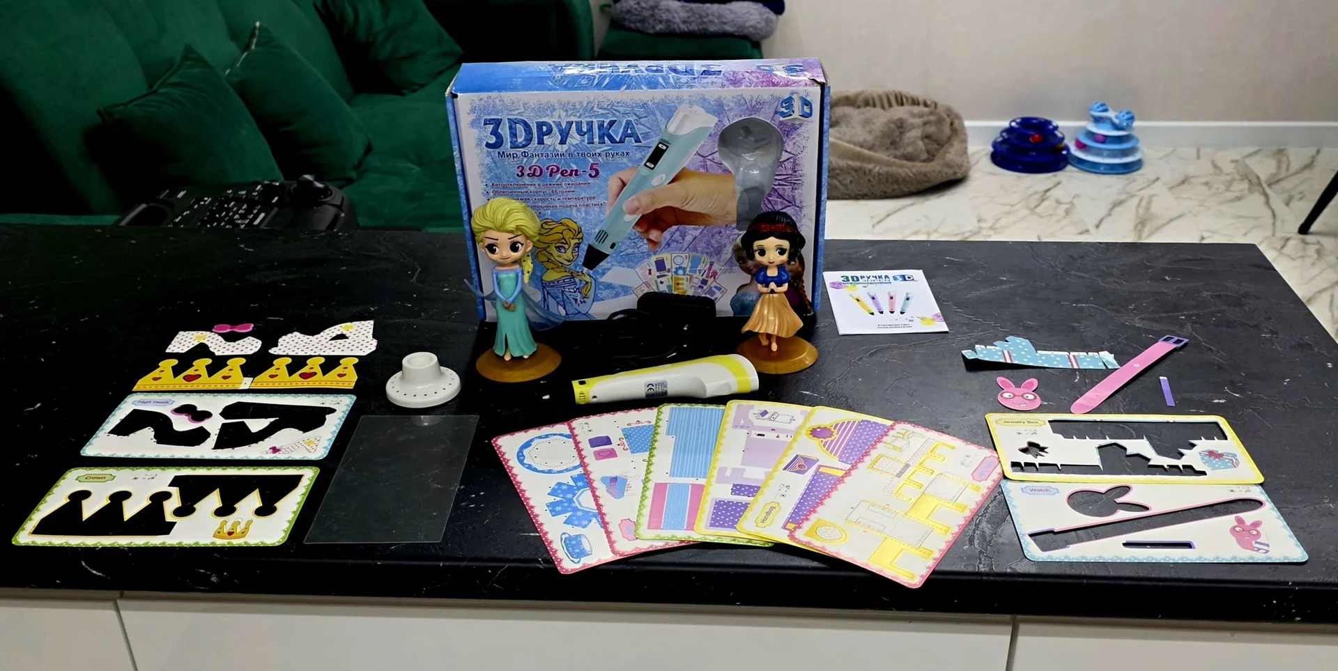 Набор 3D ручка с Эльзой - изображение 1