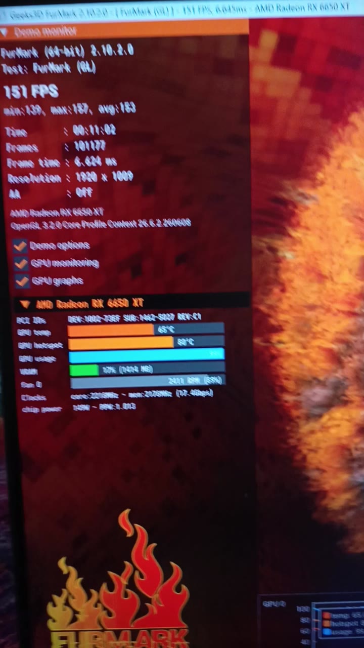 Видео карта Radeon RX 6650 XT FIGHTER 8G - видео 2