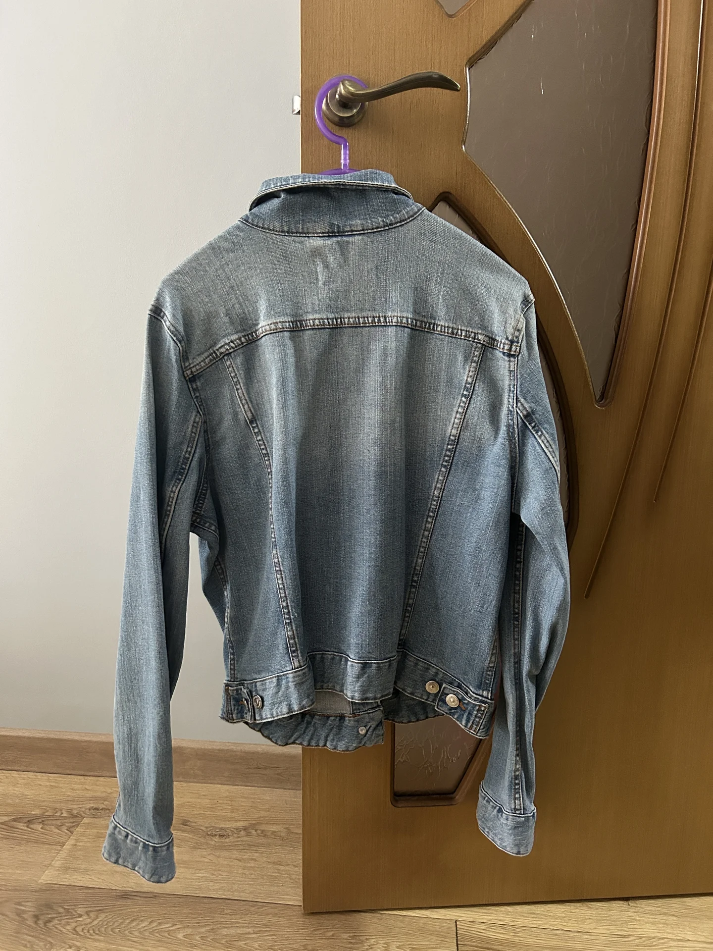 Джинсовая куртка H&M 48/50 - миниатюра 6