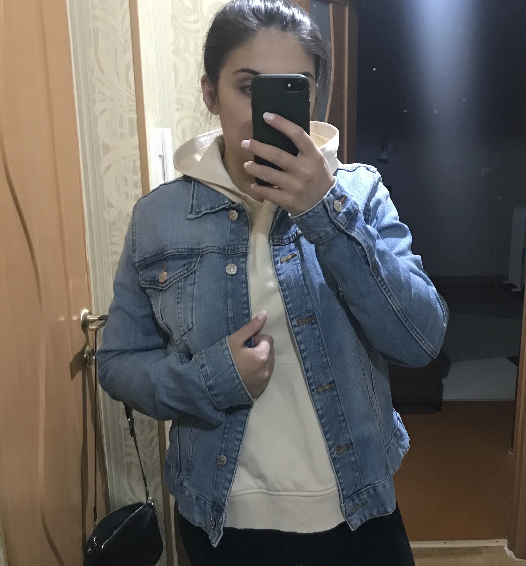 Джинсовая куртка H&M 48/50 - миниатюра 2