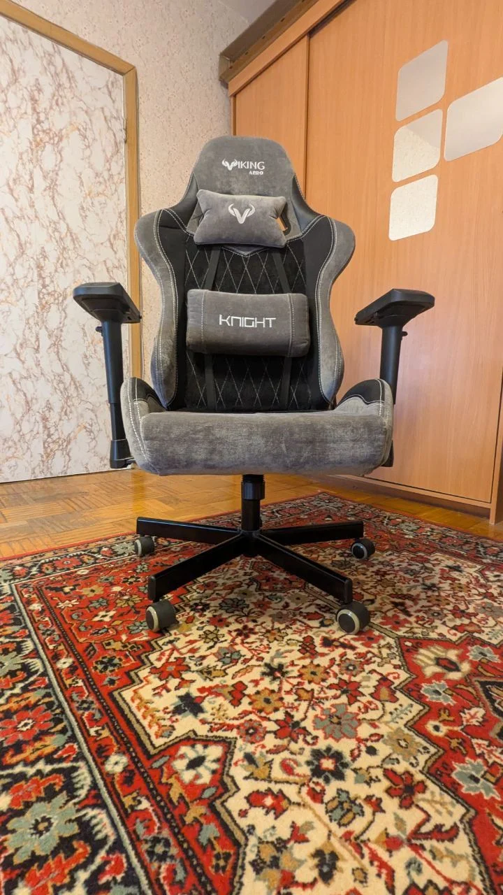 Кресло игровое Mebelion Viking 7 KNIGHT BL - миниатюра 6
